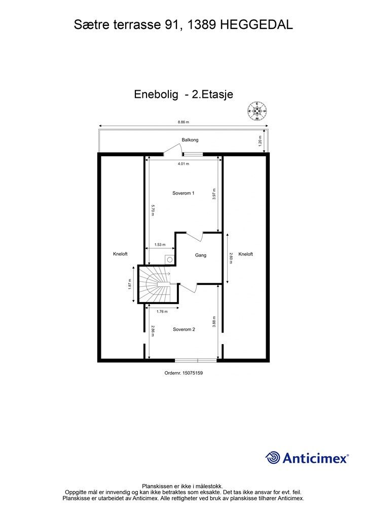 Plantegning - 2.Etasje