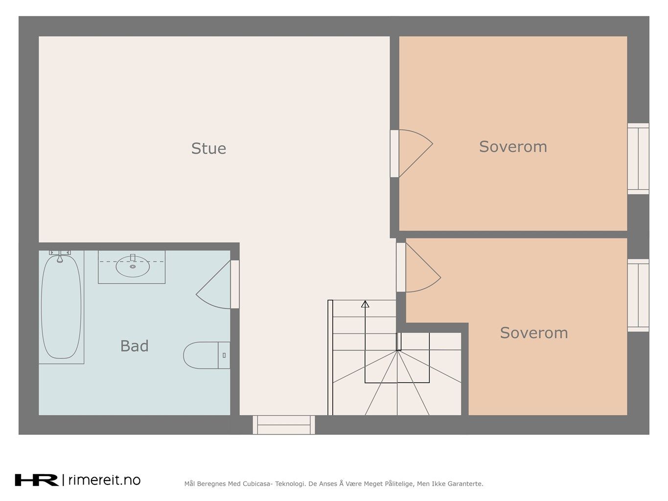 Plantegning 2. etasje