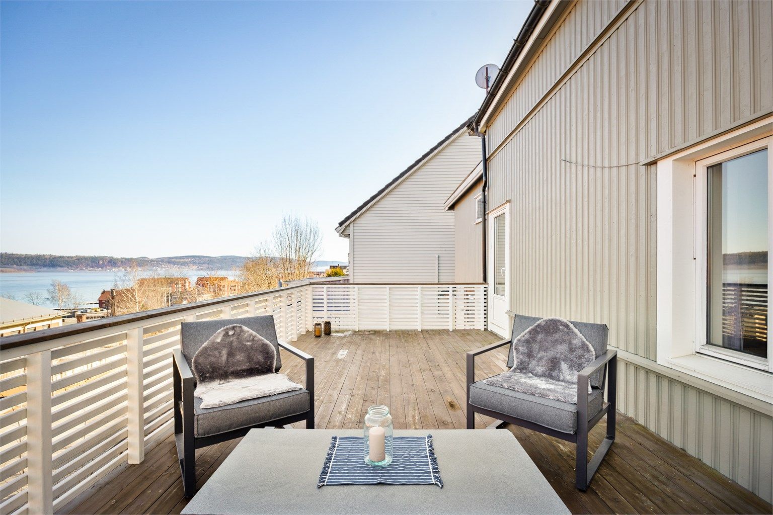 Veranda på 24 kvm fra 2023 - Veranda er ikke byggesøkt eller godkjent