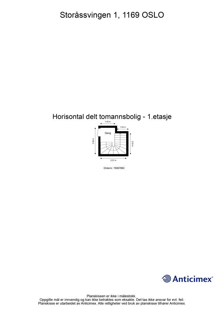 Plantegning 1. etasje