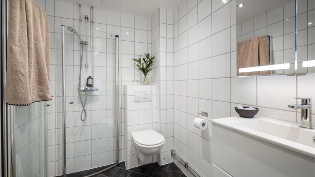 Badet og soilrør ble pusset opp i 2009 av borettslaget