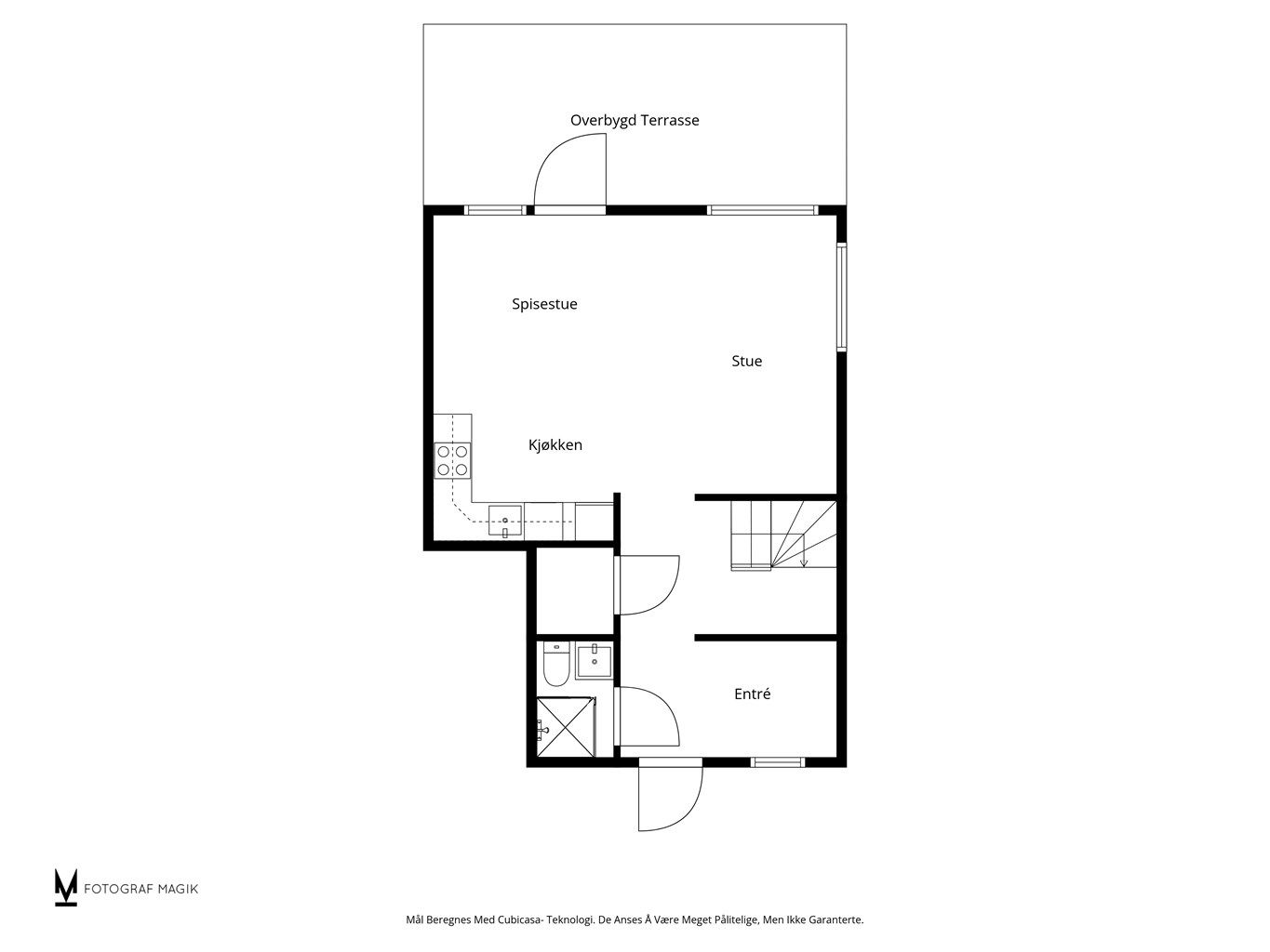 Plantegning første etasje