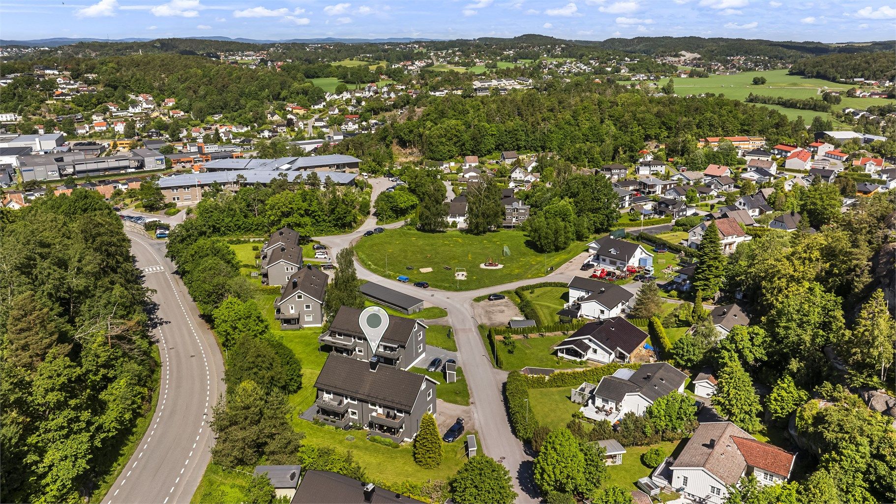 Sentral beliggenhet med gangavstand til butikker, apotek og treningssenter ved Kilen og Indre Havn.