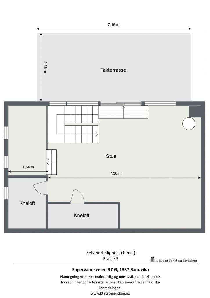 Plantegning 5.etasje