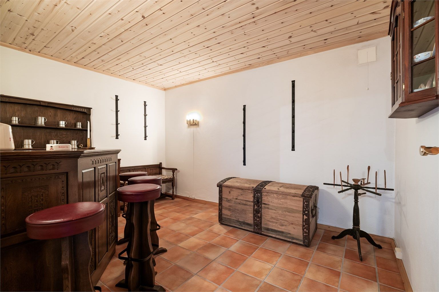 Rom benyttet som bar.