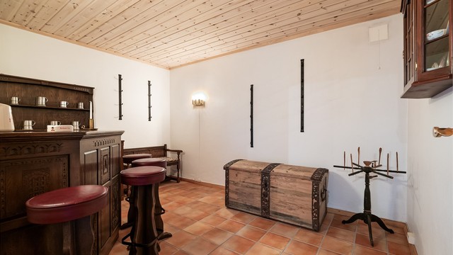 Rom benyttet som bar.