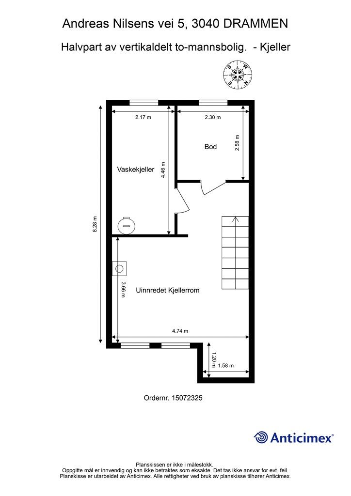 Plantegning - Kjeller