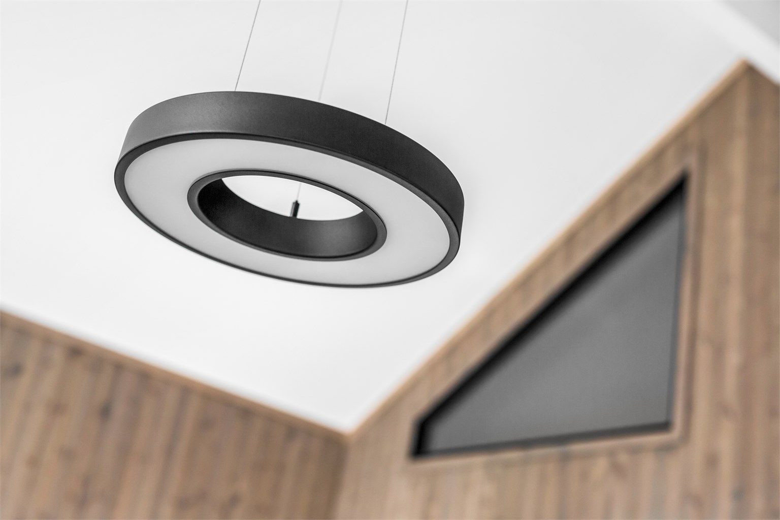 Lekker belysning i stua.