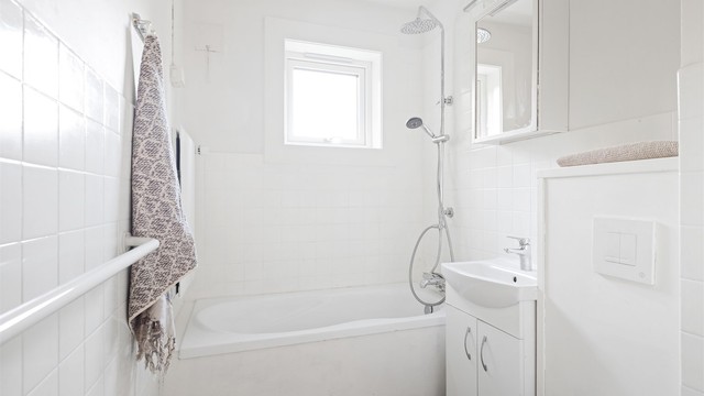 Badekar, dusj og toalett ble fornyet i 2018