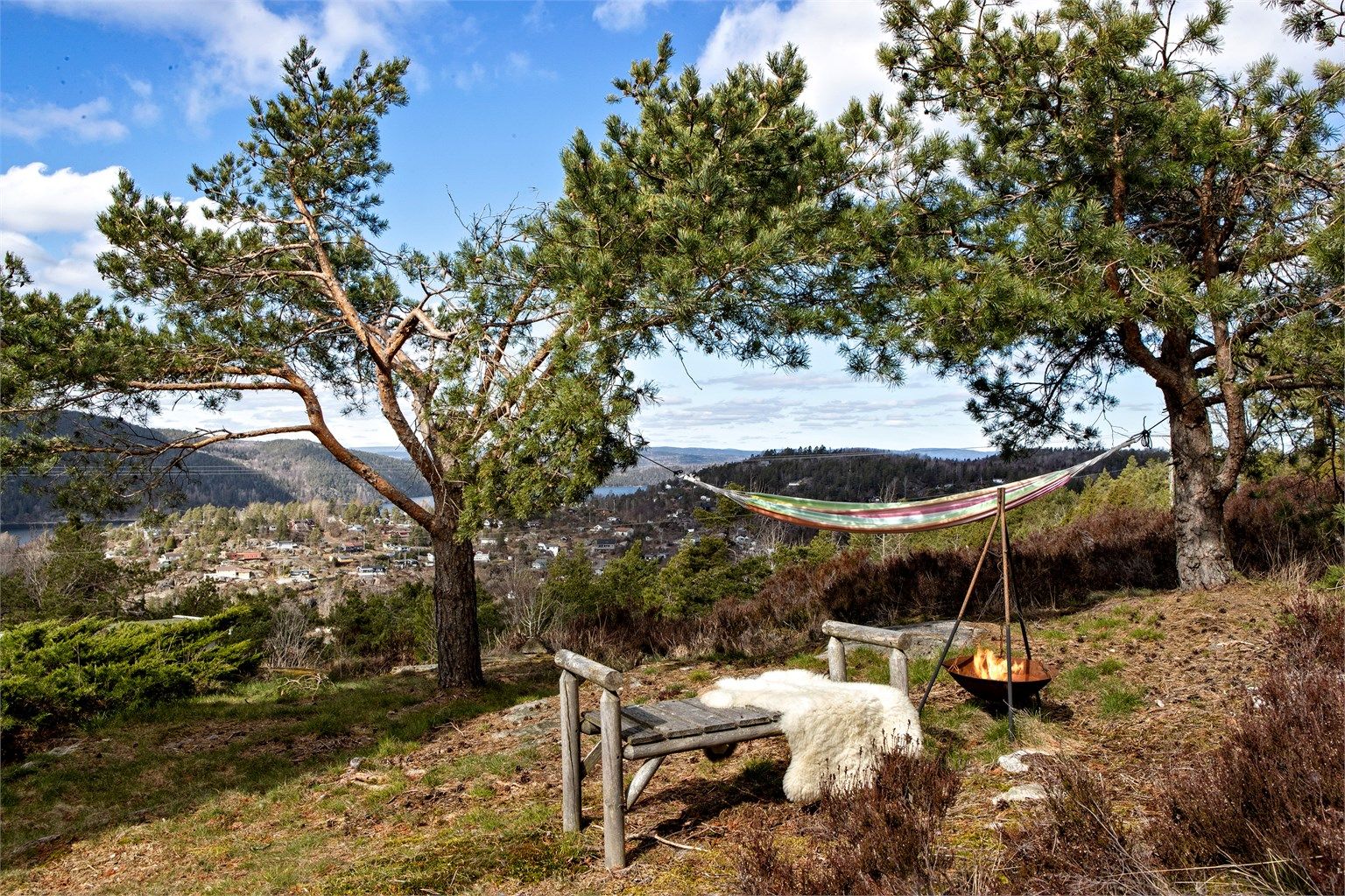 Finn din egen favorittplass for en stille stund i naturskjønne omgivelser.