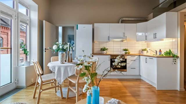 Velkommen til denne lyse og pene leiligheten!