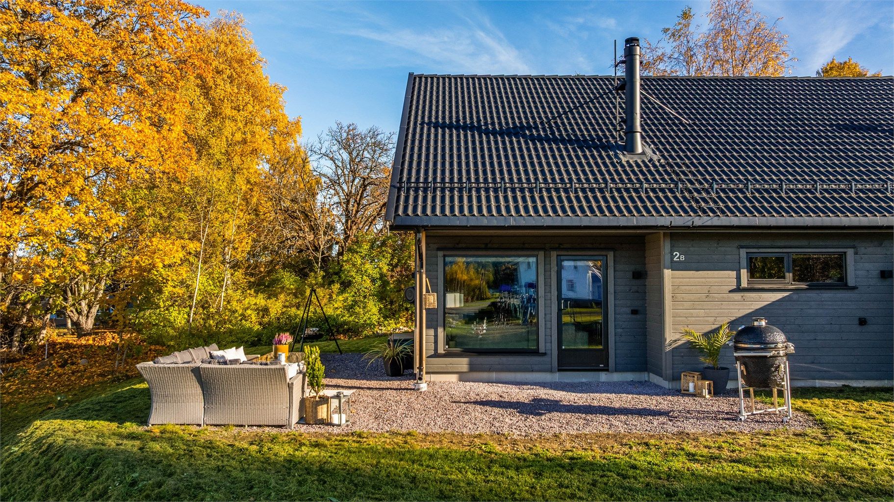 Ospeliveien 2B er en innflyttingsklar kvalitetsbolig som passer perfekt for deg som ønsker en moderne og lettstelt bolig med høy standard