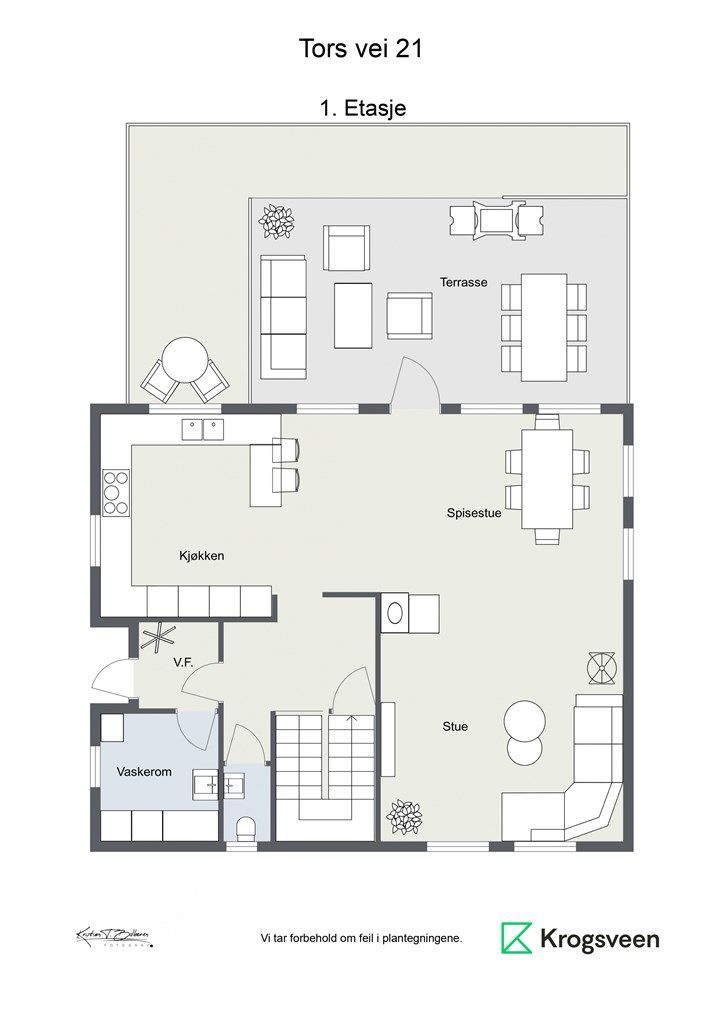 Tors vei 21 - 1. etasje