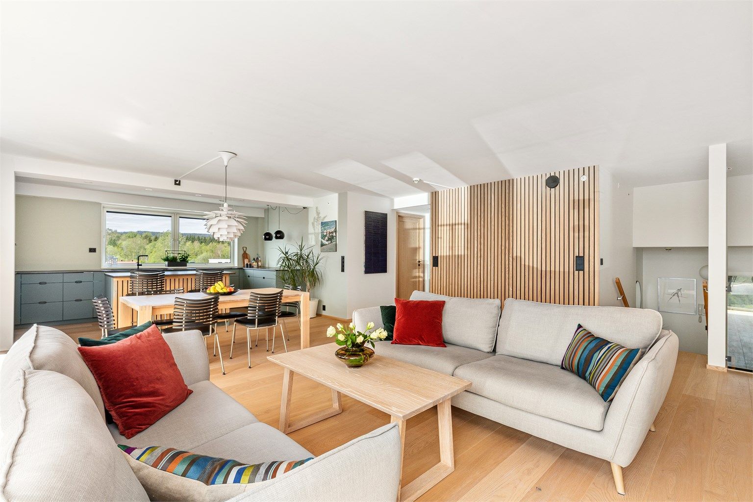 Leiligheten ble betydelig pusset opp i 2021/2022