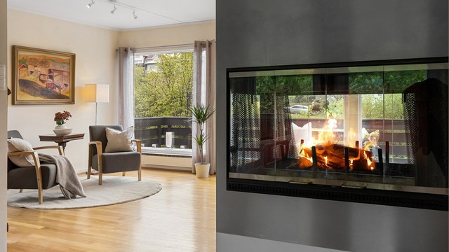 Flott peis som gir både varme og hygge