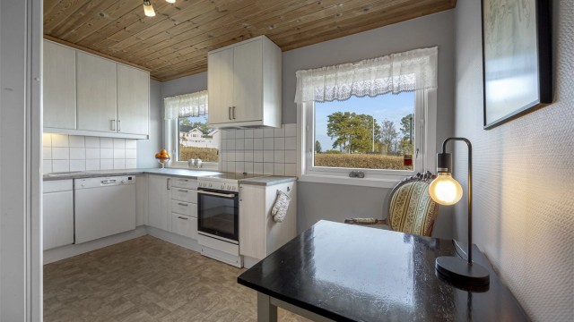 Kjøkkeninnredning er fra NordDesign.