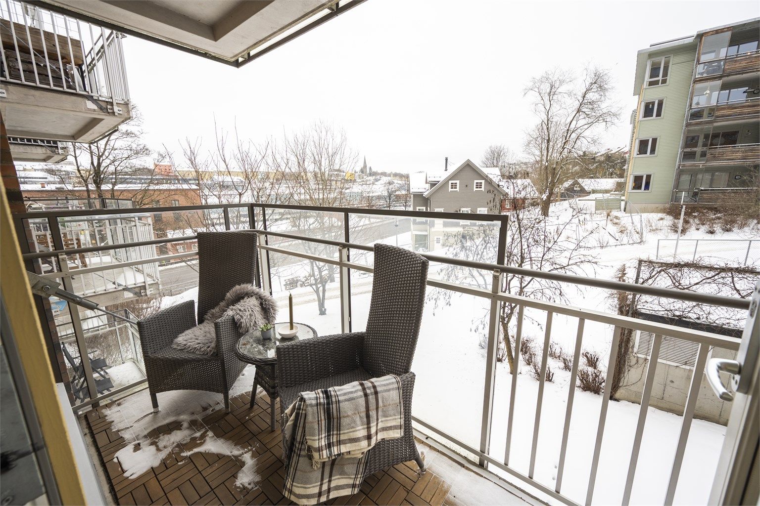 Boligen har en populær beliggenhet i Nye Gamlebyen. Foto: Martine Eren Studio