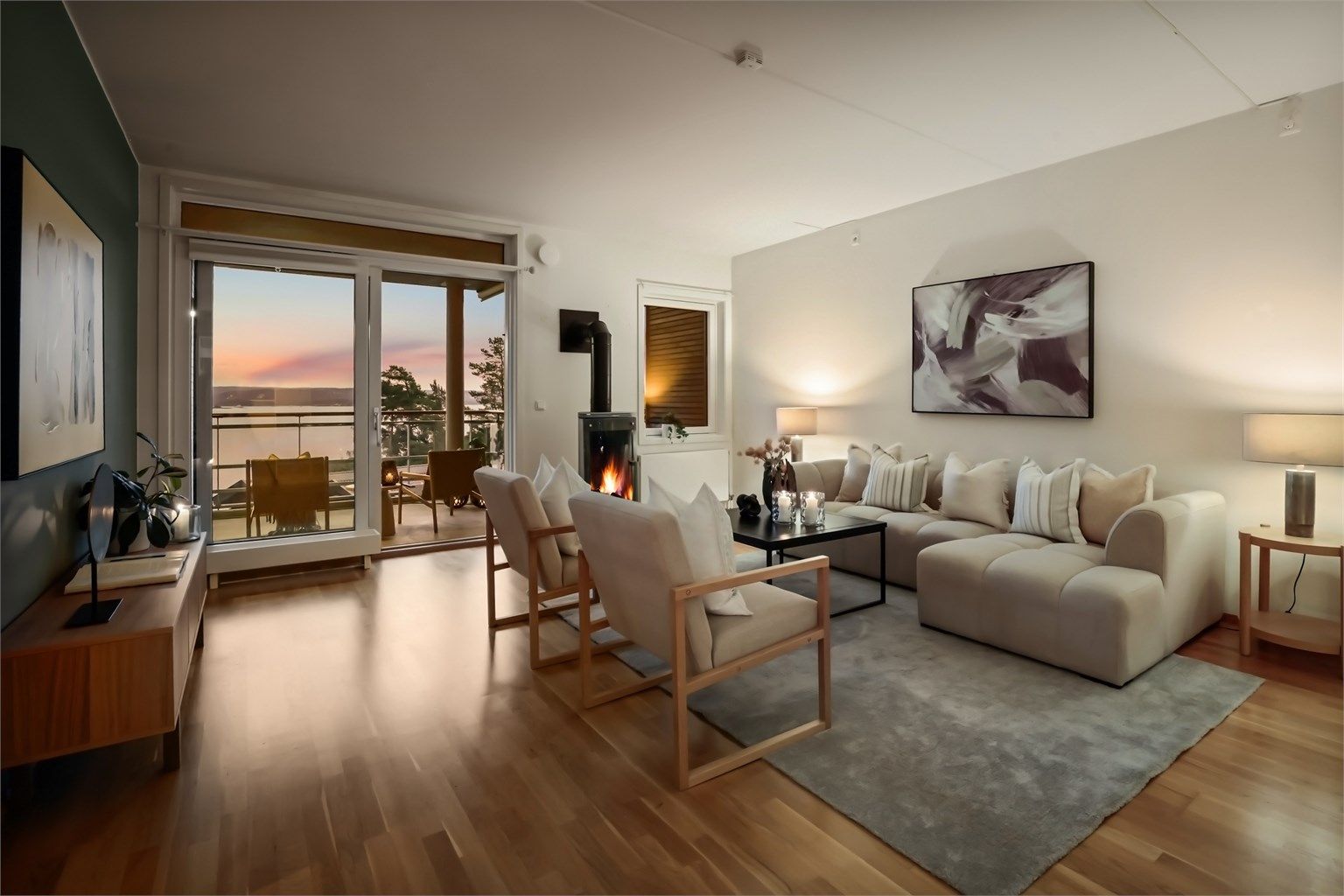 Idyllisk sjøutsikt!