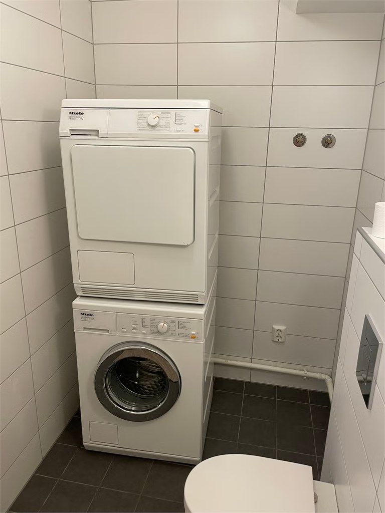 Opplegg for vaskemaskin.