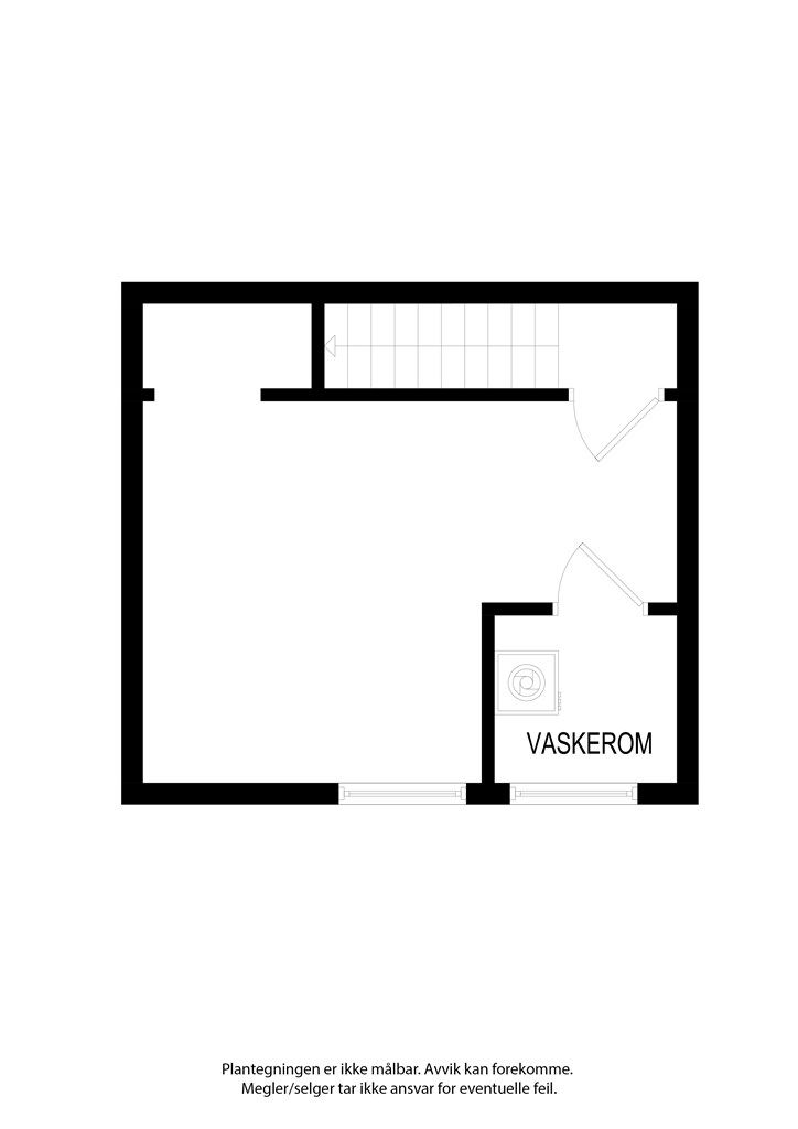 Plantegning kjeller. 