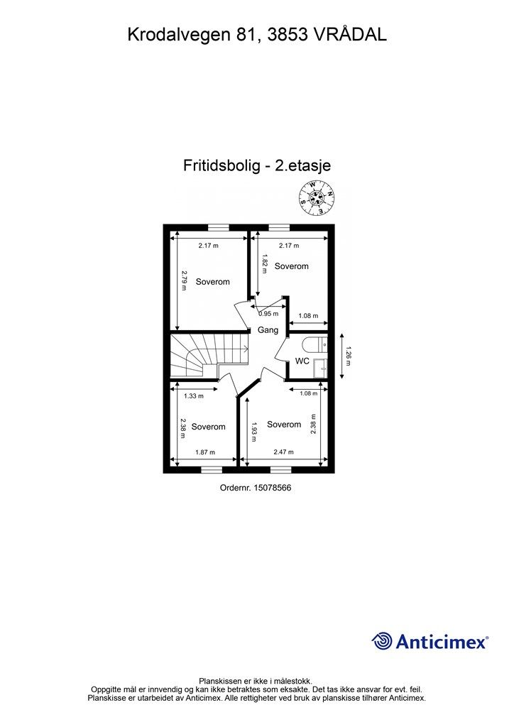 Plantegning 2.etasje