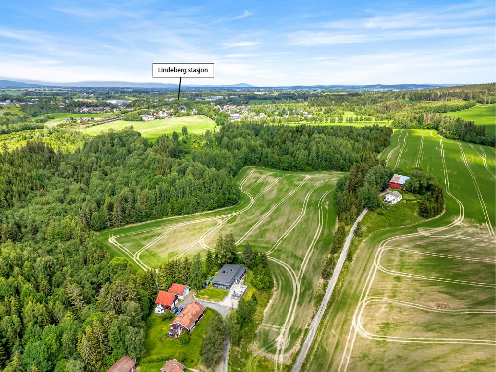Boligen ligger også med kort avstand til Lindeberg togstasjon
