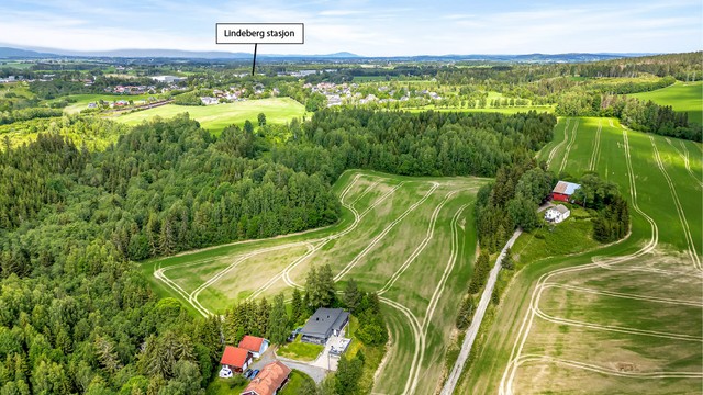 Boligen ligger også med kort avstand til Lindeberg togstasjon