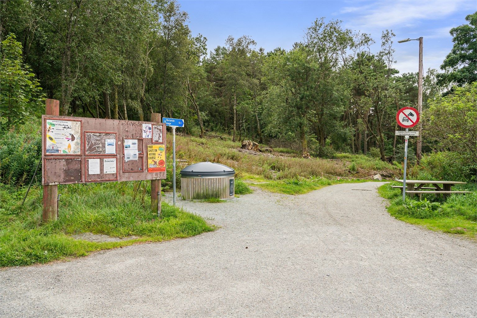 Flotte turområder i Sørmarka, i kort gangavstand fra boligen. 