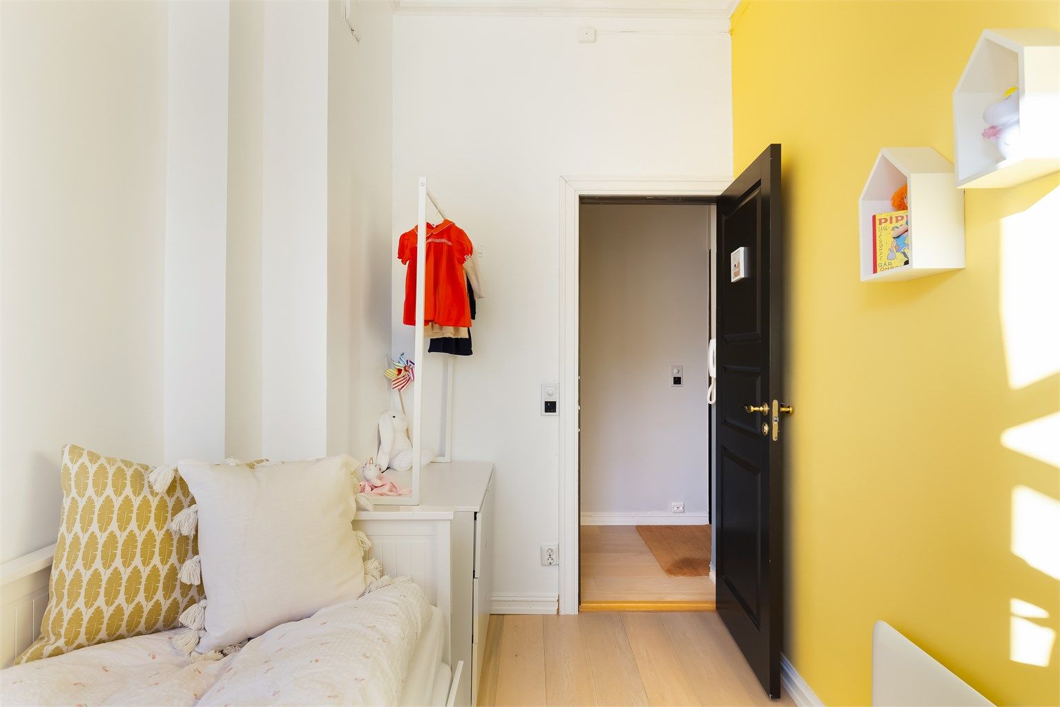 Samtlige er vendt mot bakgård.