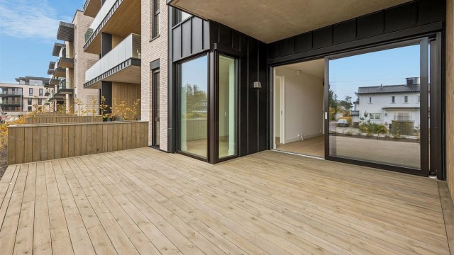 Velkommen til denne splitter nye og topp moderne 2-roms leiligheten på Holtet!