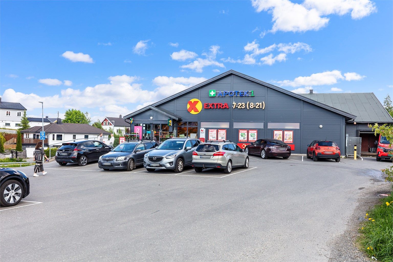 Hverdagslogistikken er enkel med Coop Extra og Apotek 1 på Flateby.