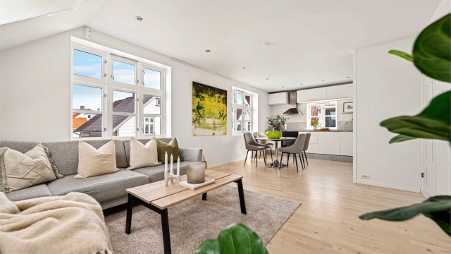 Rosenkrantz` gate 32, er en fin selveierleilighet som er blitt oppgradert siste årene.