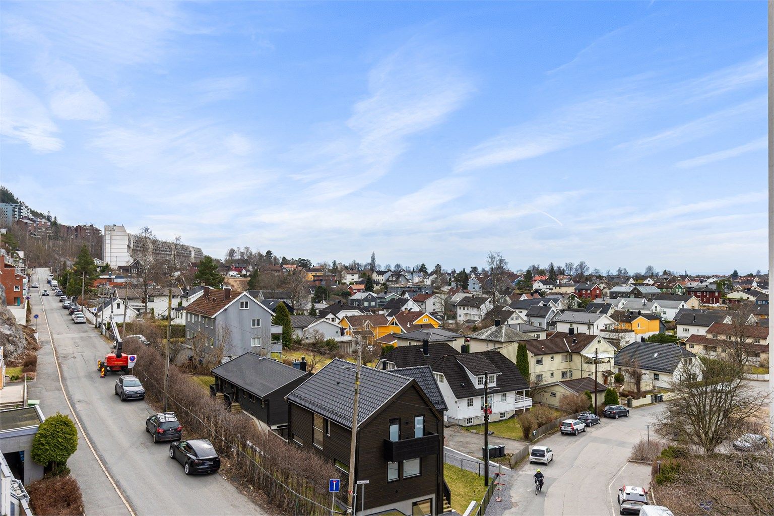 Utsikt fra terrassen