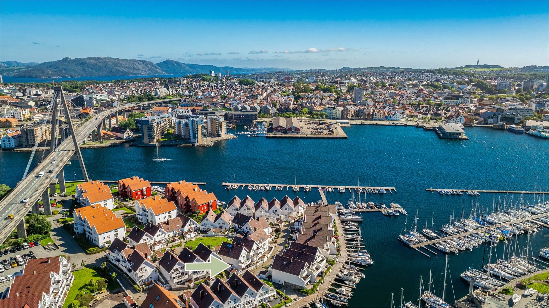 Kort vei til Stavanger Øst og Stavanger sentrum. 