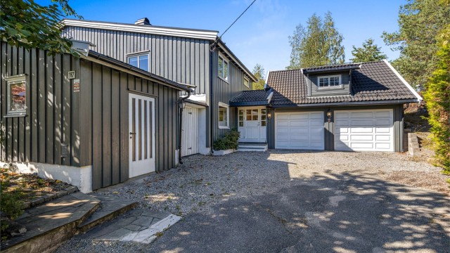 Velkommen til Røykenveien 187, presentert av Terje Tveit i Krogsveen! Foto: Trond Reder