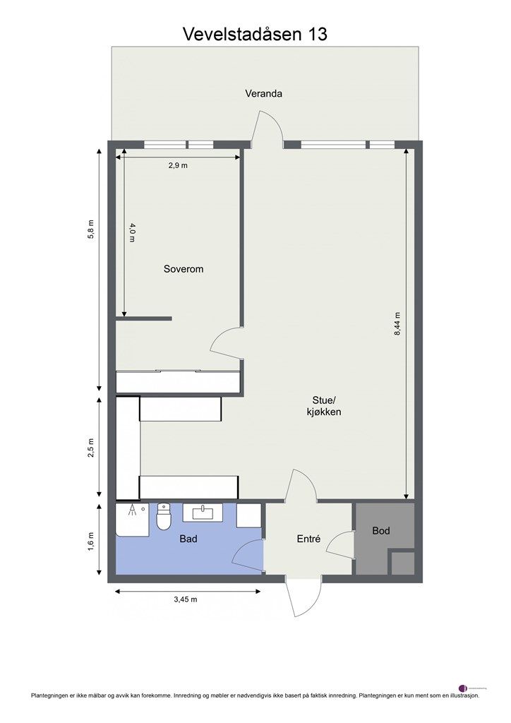 Plantegning 1. etasje