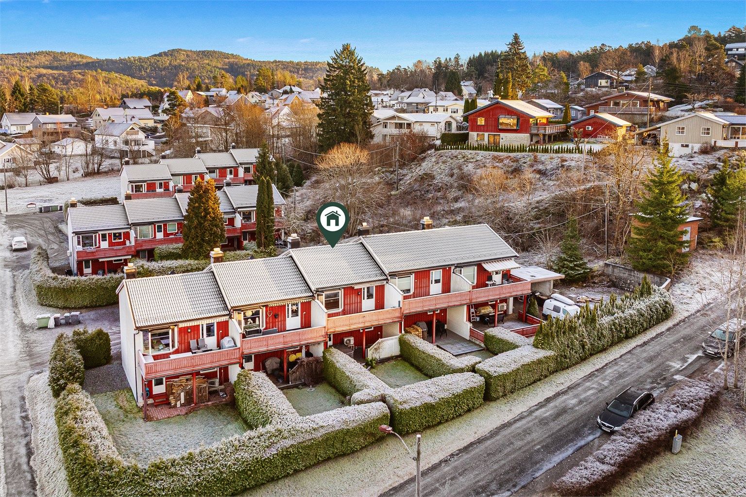 Krogsveen v/Marianne Høimyhr presenterer Orrevegen 14C . Foto: Dag Frogner - Boligfotograf1.