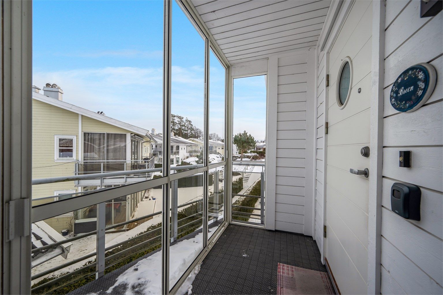 Skyvedører i glass som kan åpnes!