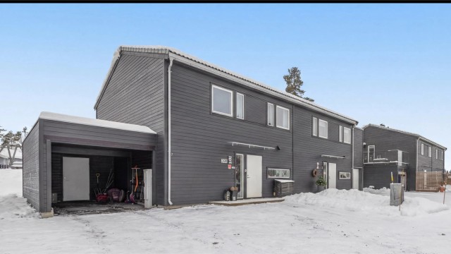 Velkommen til ditt nye hjem - Gruevegen 39B! Foto: Flytende Film AS (Thor Øyvind Borgersen)