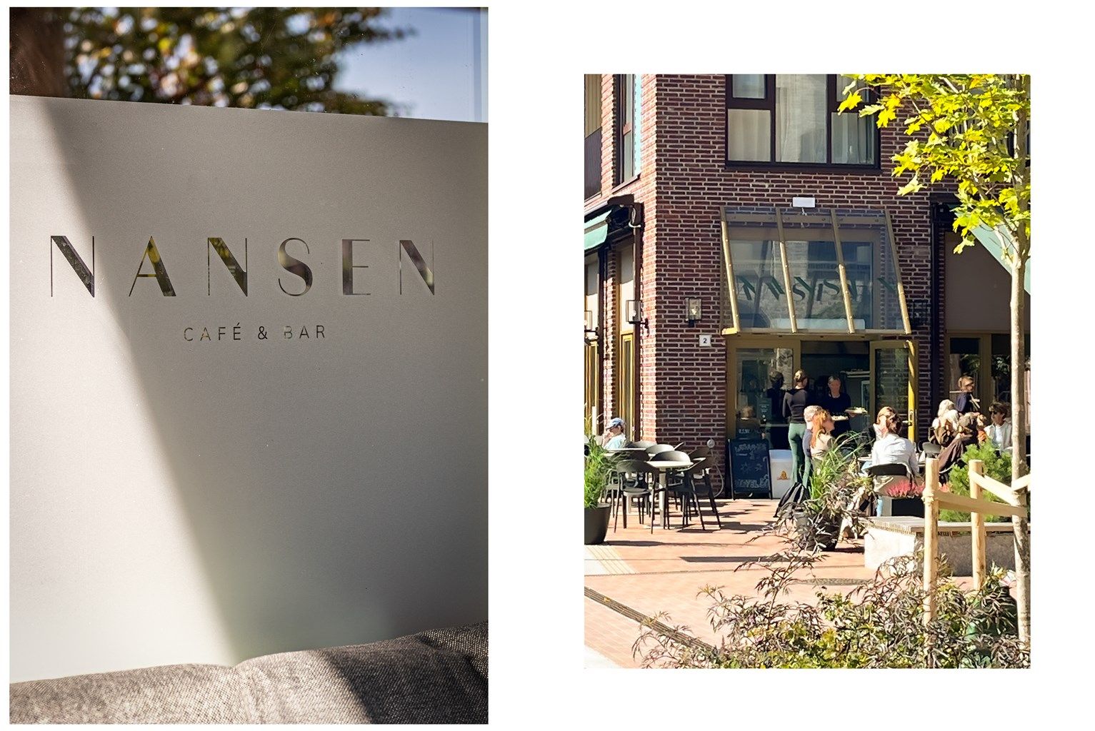 Nansen Café & Bar er blant nærområdets hyggelige serveringstilbud.