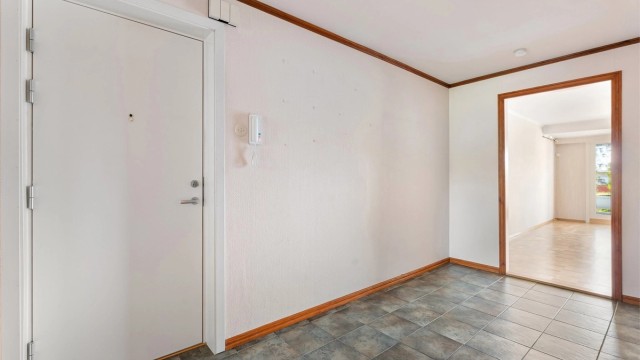 Romslig entré