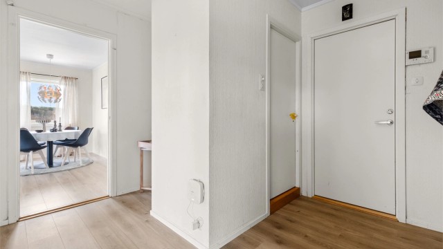 Entré - plass til oppbevaring av klær og sko