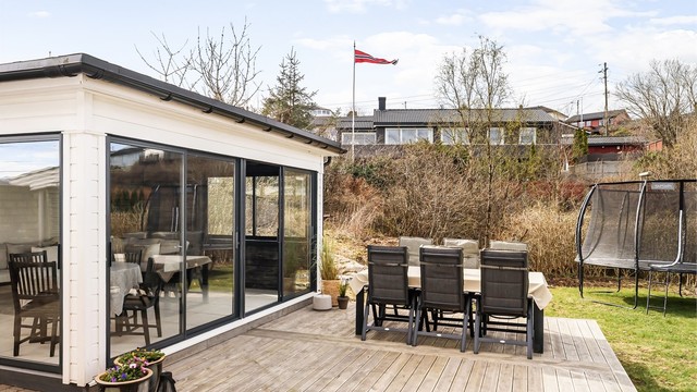 Et naturlig samlingspunkt på fine sommerdager