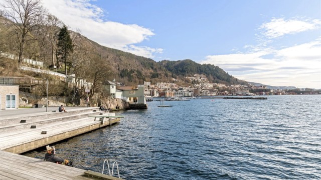 - Et koselig sted å ta et pust i bakken -