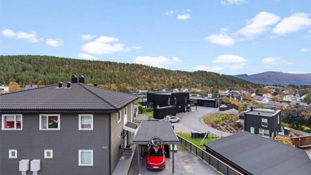 Utsikt fra balkongen