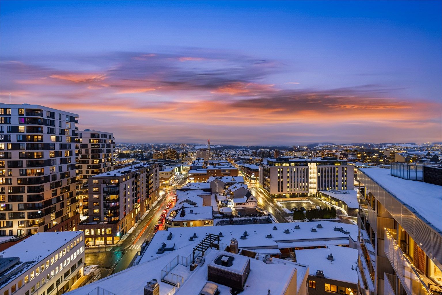 Beliggenheten i Dovrekvartalet gir deg alt du trenger i hverdagen innen gangavstand.