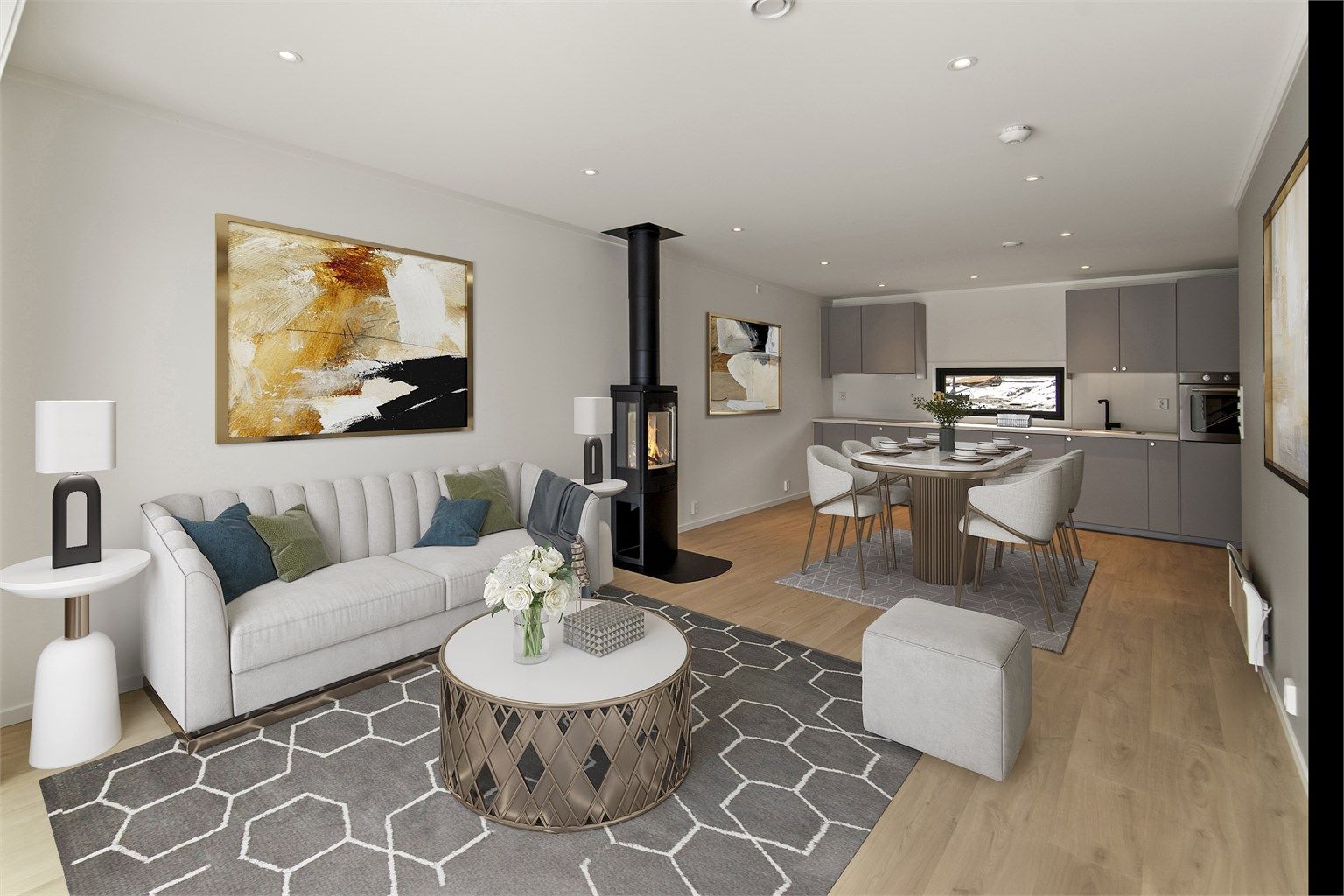 Dette er en bolig som kombinerer funksjonelle løsninger der det er god plass til hele familien – i et trygt og trivelig nabolag med hyggelige naboer og kort vei til skole, barnehage og lekeområder