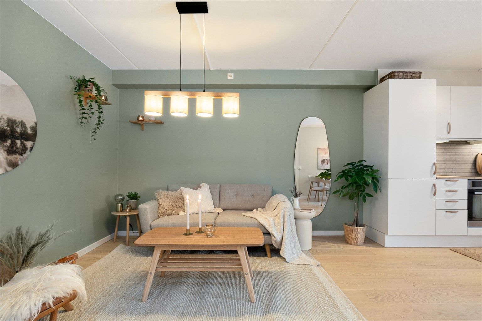 Lekker 3-roms med gjennomgående god standard! Foto: Hanne Bruland/Fotohanne