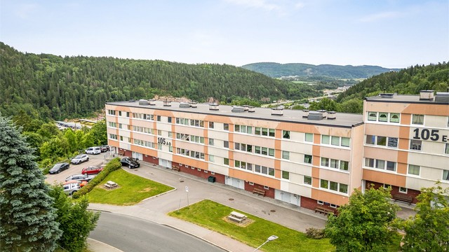Lys 2-roms leilighet med sentral beliggenhet på Fjell. Fotograf: Stine Prøitz Jørgensen.