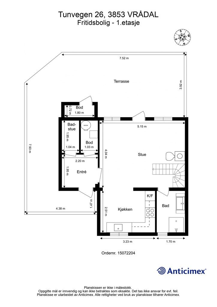 Plantegning 1.etasje
